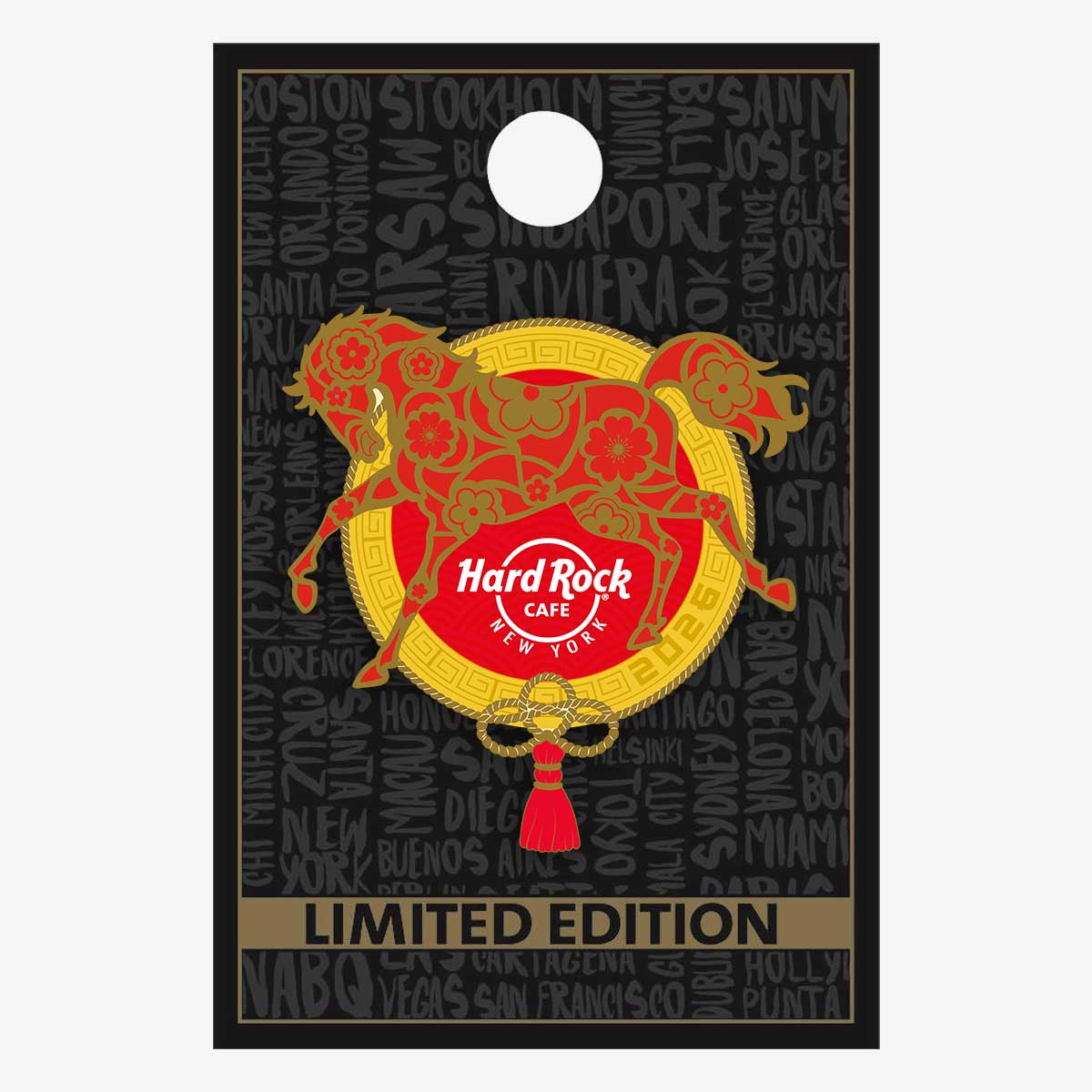 Limited Edition Year of the Horse Pin image number 2